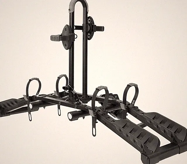 2-Bike Hitch Bike Rack, 35 lbs Each, Folding Platform Carrier for Car SUV Trucks