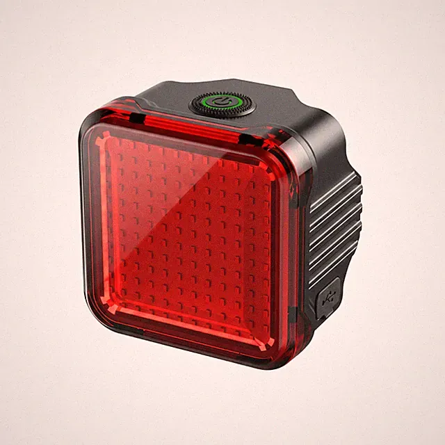 200 Lumens USB-C Bike Tail Light w/ Brake Sensor, 11 Modes, Water-Resistant