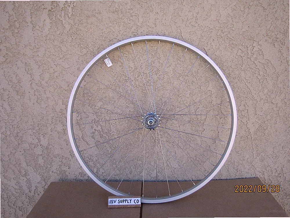 700 X 25 C ALLOY ROAD OR FIXIE SINGLE SPEED BICYCLE REAR WHEEL