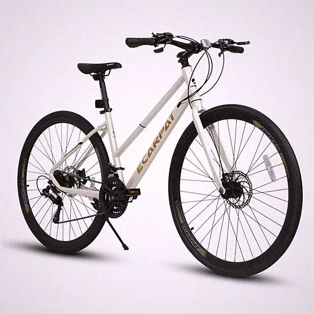 700Cx35 Road Bike with Aluminum Alloy Wheels, 21-Speed Bicycles w/Disc Brakes
