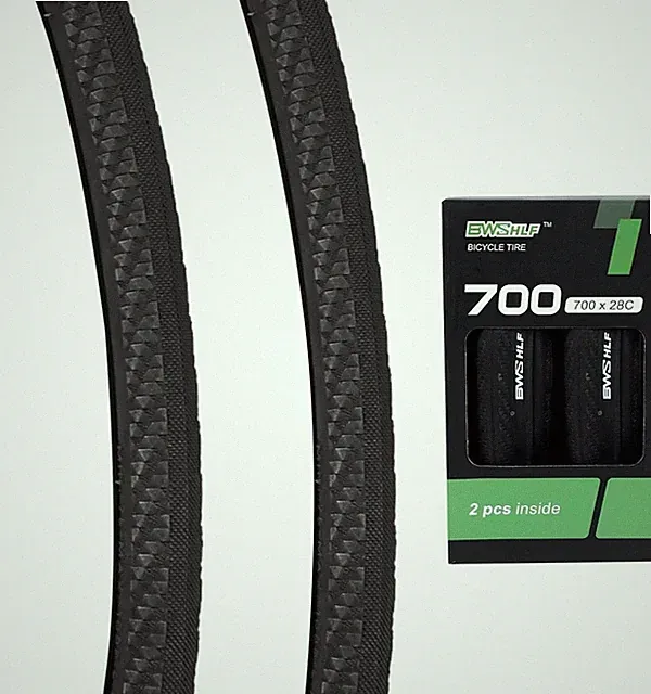 700x23c/25c/28c/35c Road Bike Tire, Folding Bead Replacement Cycling Bicycle Tir