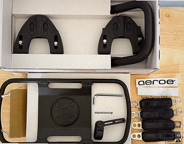 Aeroe Spider Pannier Rack E-MTB Mountain Bike Rear Cargo Rack, New-Read Desc
