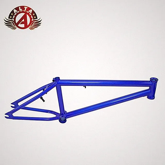 ALTA 20" BMX Freestyle Chromoly Frame Blue Finish – Custom Street/Park Build.