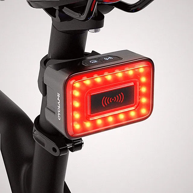 Bike Tail Light Radar with Smart Brake Warning Detection - IPX6 Waterproof US...