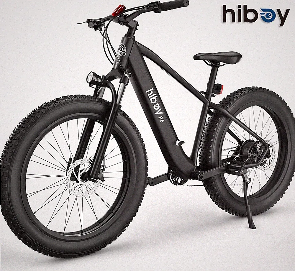 Hiboy P6 Electric Bike 48V 750W Mountain Bicycle 26" Fat Tire Beach City e Bike