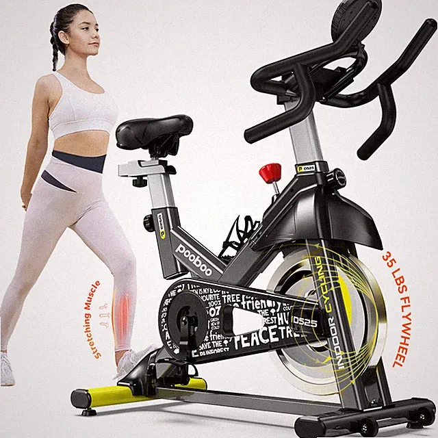 Indoor Exercise Bike Home Cardio Workout Bike Pro Cycling Bike Stationary Bike