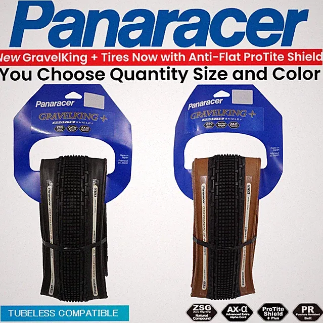 Panaracer GravelKing SK + Plus ProTite Gravel King 700x 32 35 38 43 50 TLC Tire