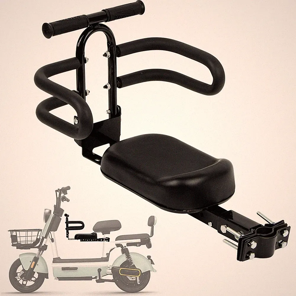 PSLER Tandem Bike Seat, Thicken Bike Seat for Adult Bike & Electric Scooter w...