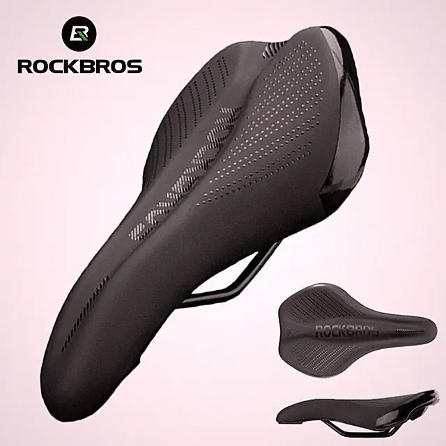 ROCKBROS Bicycle Saddle Road Bike MTB Cycling Seat Saddle Cushion Shorkproof