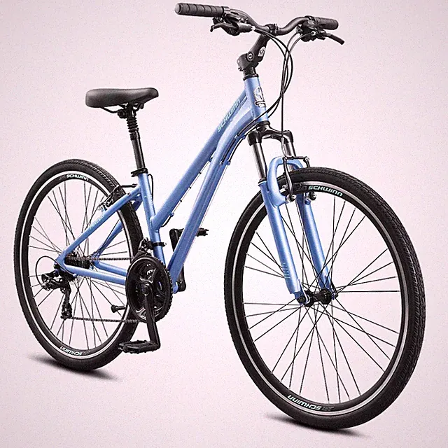 SCHWINN WOMEN'S TRAILWAY 700C/28" HYBRID BIKE - BLUE