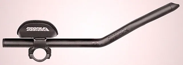 Sonic Ergo 26a Aerobar - Aluminum, 31.8mm Clamp, 400mm Length, Matte Black