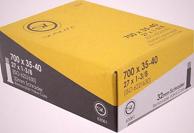 Standad Schrader Valve Tubes, Multiple Sizes