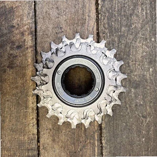 Vintage Shimano Dura-Ace MF-7400 6-Speed Freewheel 21t 21 Road Bike 6s Japan